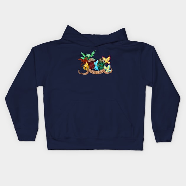 Knowledge is Power Kids Hoodie by manicgremlin